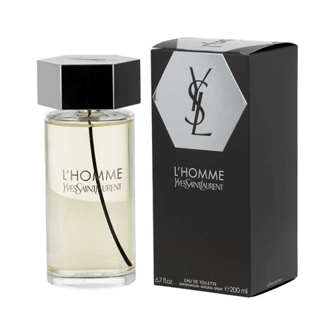 yves saint laurent l homme eau de toilette 200 ml|ysl men's aftershave boots.